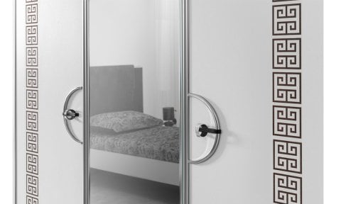 Active Beyaz Genç Odası Takımı (3 Kapılı Dolap, Komodin, 100*200 cm Başlıklı Karyola)