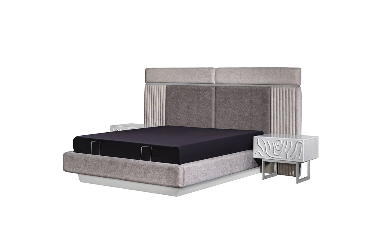 Parma Yatak Odası 180*200 Başlıklı Bazalı Karyola