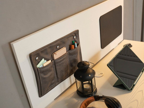 İnci Genç Odası Takımı(4 Kapaklı Dolap+Karyola+Masa)