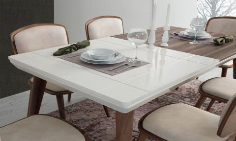 Roma Yemek Odası (6 Sandalye)