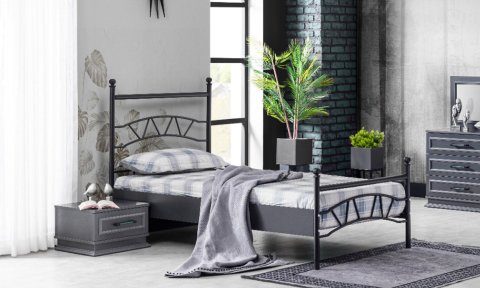 Motto Genç Odası 100*200 cm Başlıklı Karyola