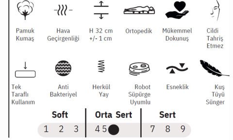 Saphire Pedli 180*200 cm Çift Kişilik Yatak