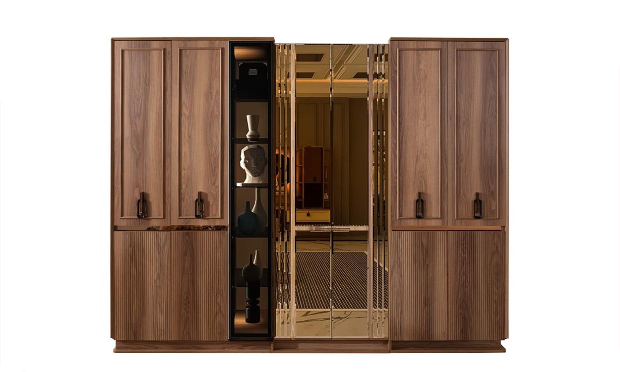 Palmera Yatak Odası 6 Kapılı Dolap