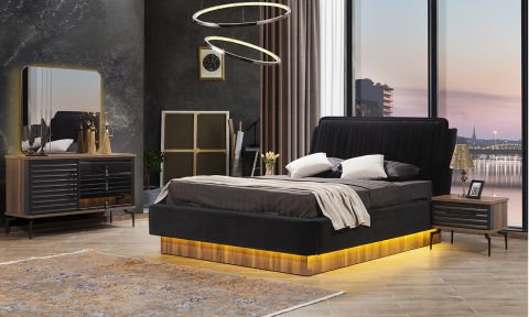 Fulya Bazalı Yatak Odası Takımı