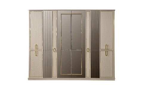 Bahar Yatak Odası Takımı (Vizon-Bej)