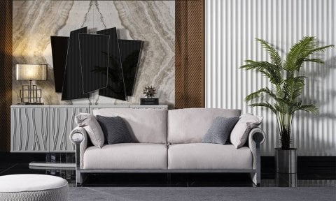 Nova Modern Üçlü Koltuk