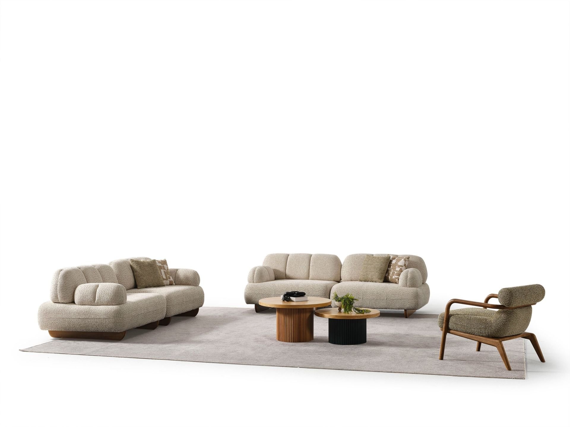 Bonbon Koltuk Takımı ( 3+3+1 )