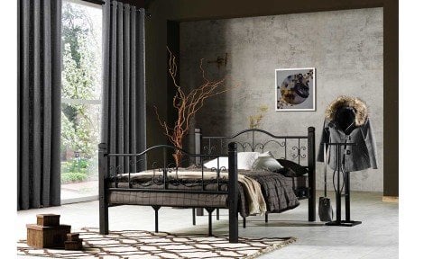 Ayışığı Metal Ferforje Çift Kişilik Karyola 160*200 cm