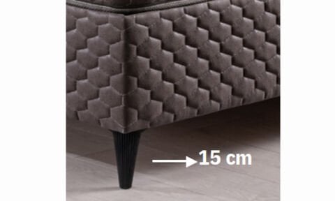 Zümrüt 180*200 cm Çift Kişilik Başlıklı Baza Seti