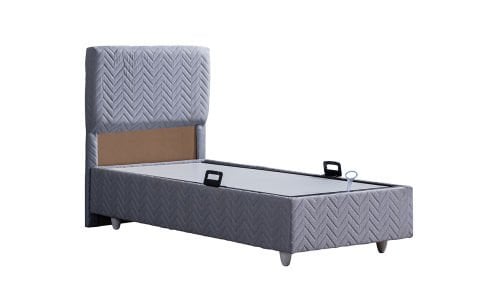 Kristal 120*200 cm Tek Kişilik Başlıklı Baza