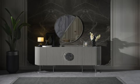 Guccix Gray  Yemek Odası Takımı