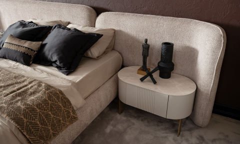 Porto Yatak Odası 180*200 cm Başlıklı Bazalı Karyola