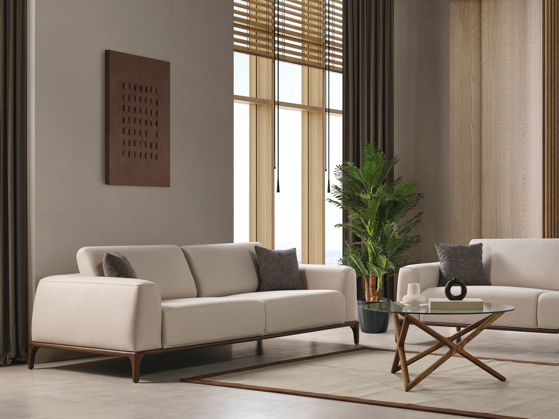 Siesta Koltuk Takımı ( üçlü )