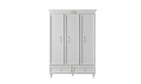 İskenderiye Genç Odası Takımı (3 Kapılı Dolap, Komodin, 100*200 cm Başlıklı Karyola)