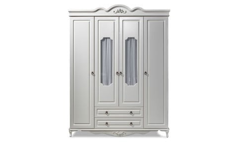 Sude Genç Odası 4 Kapılı Dolap