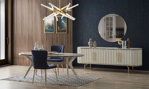 Berlin Yemek Odası Takımı