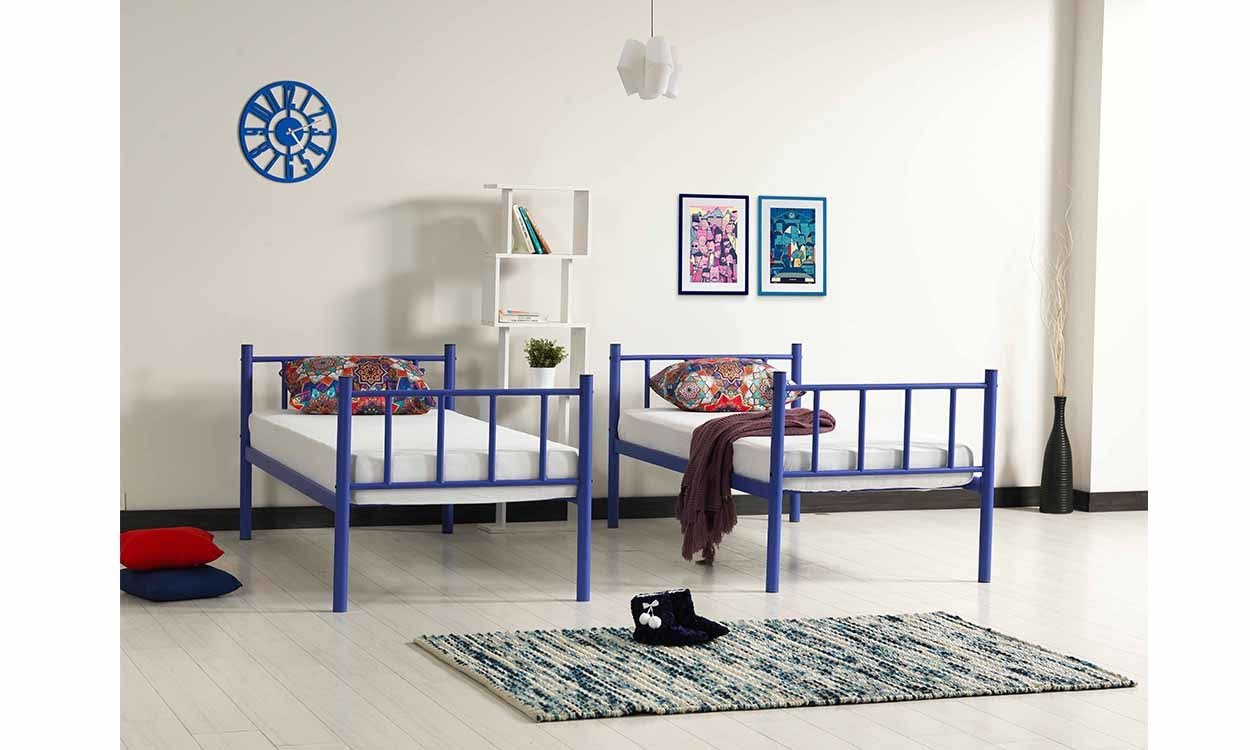Bono Metal Ferforje Tek Kişilik Karyola 120*200 cm