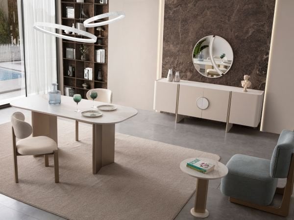 Lusso Seramik Yemek Odası ( konsol )