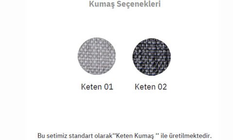 Luna 120*200 cm Çift Kişilik Başlıklı Baza Seti