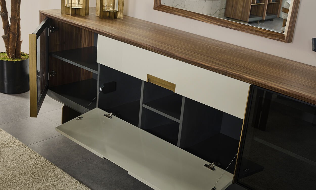 Pietra Yemek Odası Takımı - Mobilyabazari Modern Yemek Odası