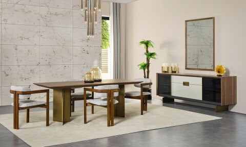 Pietra Yemek Odası Takımı