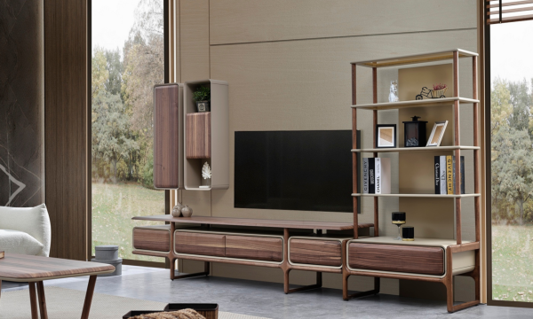 Vega Kitaplıklı TV Ünitesi