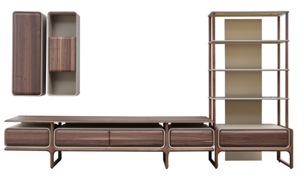 Vega Kitaplıklı TV Ünitesi