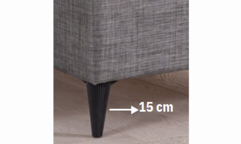 Perla 100*200 cm Tek Kişilik Başlıklı Baza Seti