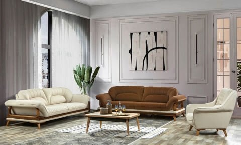 Melisa Modern Koltuk Takımı (3+3+1)