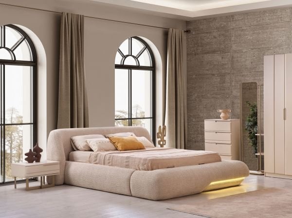 Oslom Yatak Odası ( köşe dolaplı )