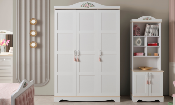 Sahra Genç Odası(3 Kapılı Dolap, Karyola, Çalışma Masası)