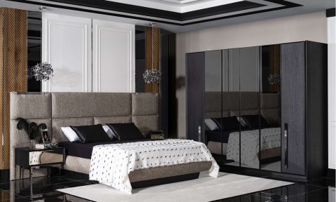 Lucca 6 Kapaklı Yatak Odası Takımı (Karyolalı)
