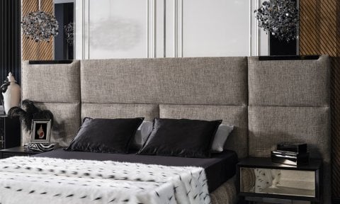 Lucca Yatak Odası 160*200 Başlıklı Bazalı Karyola