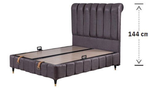 Kuvars 120*200 cm Tek Kişilik Başlıklı Baza
