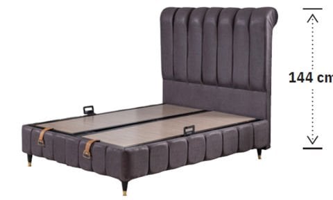 Kuvars 180*200 cm Çift Kişilik Başlıklı Baza
