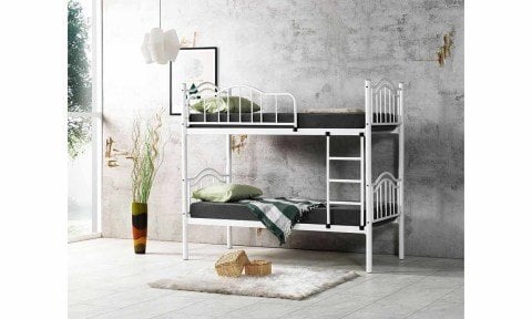 Beray Tek Kişilik Metal Ferforje Ranza 90*200 cm