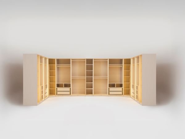 Kumsala Yatak Odası ( köşe dolaplı )