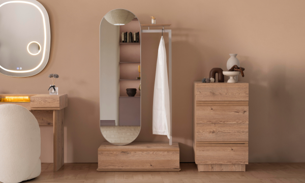 Coco Yatak Odası(Askılı Boy Aynası)