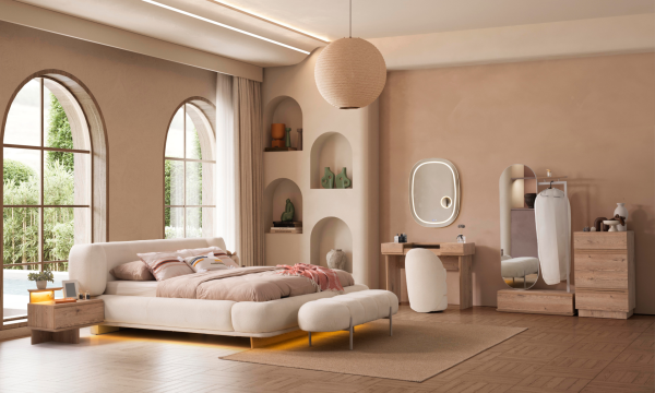 Coco Yatak Odası(Askılı Boy Aynası)