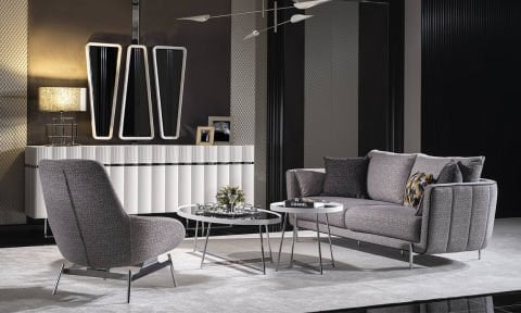 Aqua Modern Koltuk Takımı (3+1)