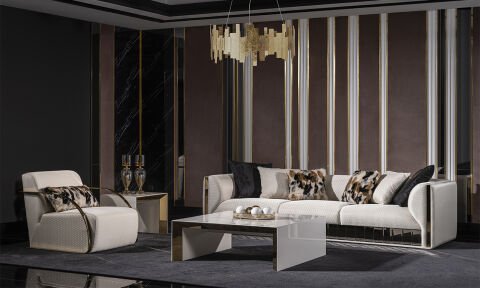 Vegas Modern Koltuk Takımı (4+3)