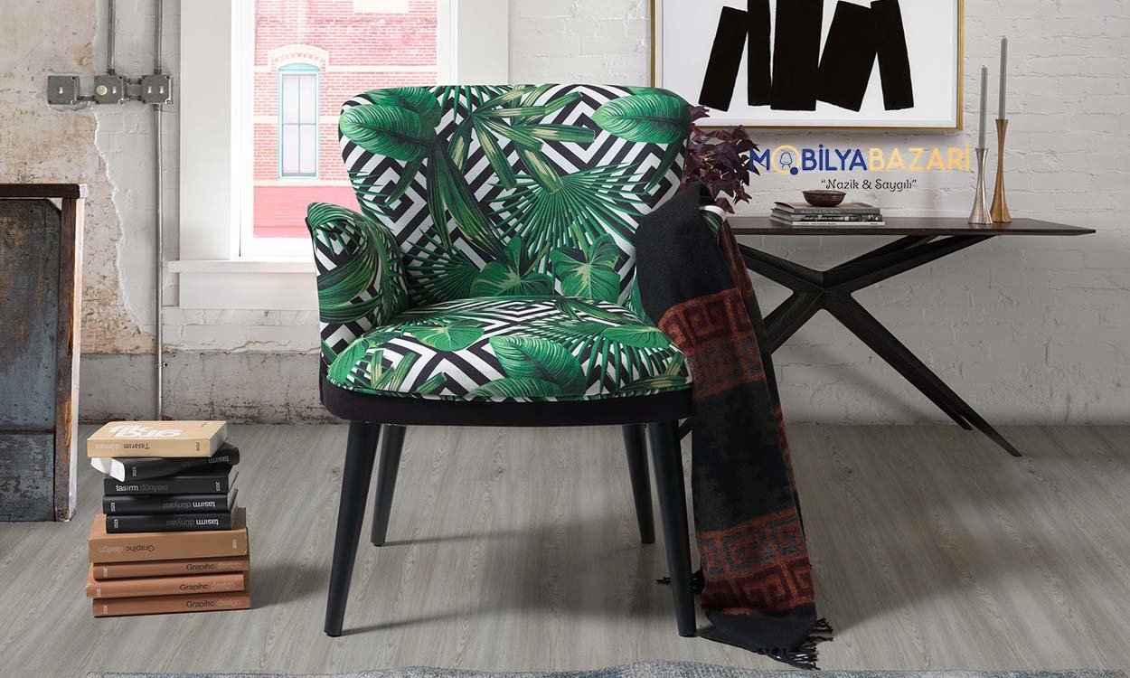 Elfida Çay Seti  Çay Seti Tekli Koltuk, Berjer (Salon, Balkon, Cafe Ofis)