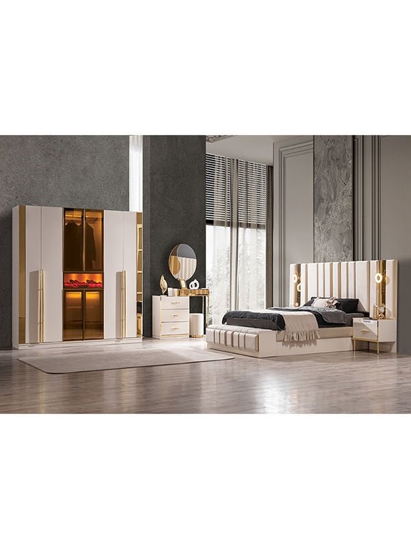 Alyans Yatak Odası Takımı %100 MDF