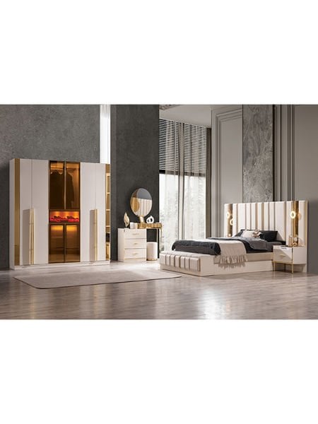 Alyans Yatak Odası Takımı %100 MDF