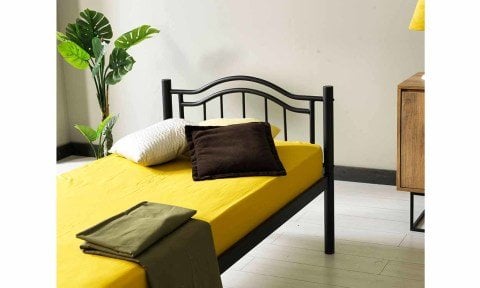 Beray Tek Kişilik Metal Ferforje Karyola 120*200 cm
