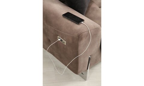 Lora Modern Üçlü Koltuk(Yataklı)
