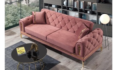 Melis Bahar Modern Koltuk Takımı (3+1)