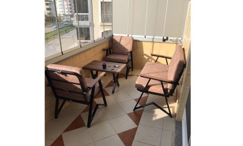 Melisa 2+1+1+Sehpa Bahçe Mobilyası (Salon, Balkon, Cafe Ofis)