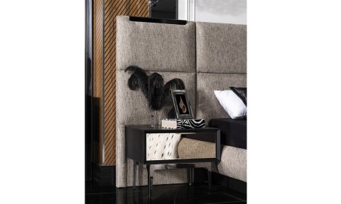 Lucca 6 Kapaklı Yatak Odası Takımı(Bazalı)