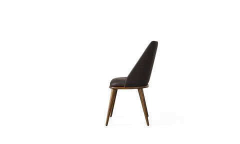 Legno Yemek Odası Kahverengi 6 Sandalye